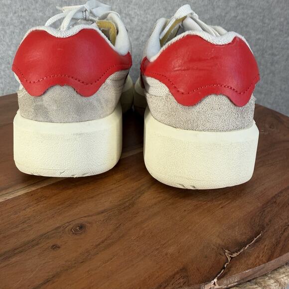 ✨ New Balance CT302 Platform Sneakers ✨ Womens 6 White Red - Picture 4 of 16